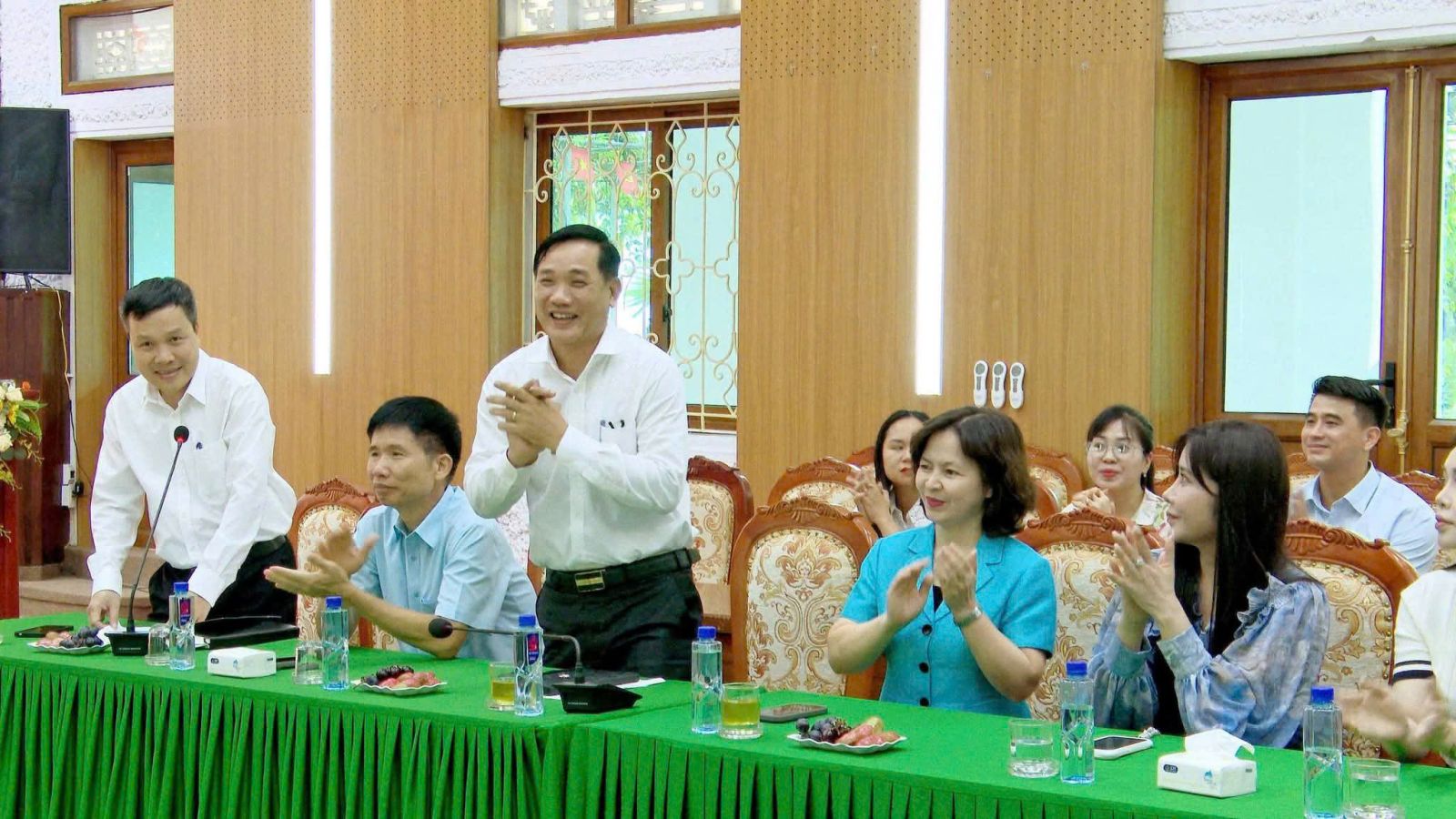 Đồng chí Phạm Trọng La, Phó Bí thư Đảng ủy, Chủ tịch UBND xã Thư Lâm