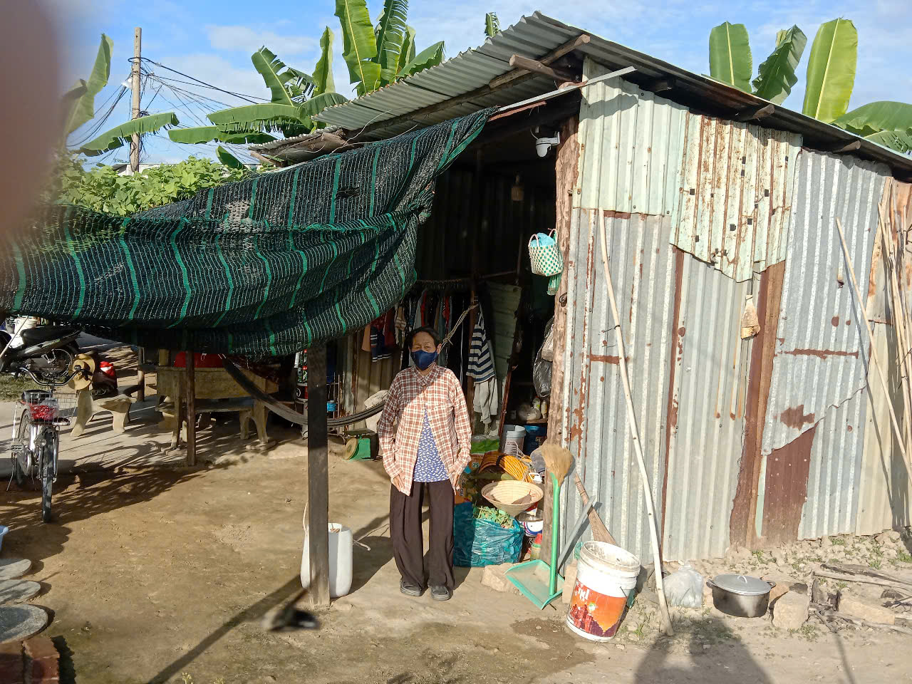 Hai thửa đất được gia đình bà Sáu khai phá và sử dụng ổn định từ 1970 đến nay, không tranh chấp với ai