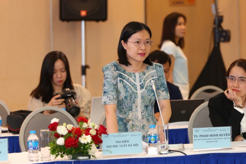 TS. Phạm Minh Huyền - Phó Trưởng bộ môn Luật SHTT Đại học Luật Hà Nội