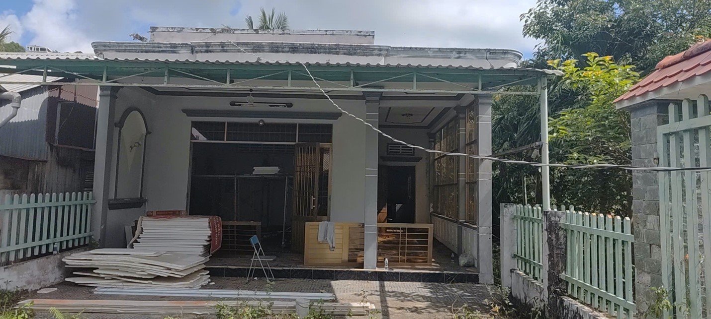 Ngôi nhà trên phần đất của ông Bình và bà Mao