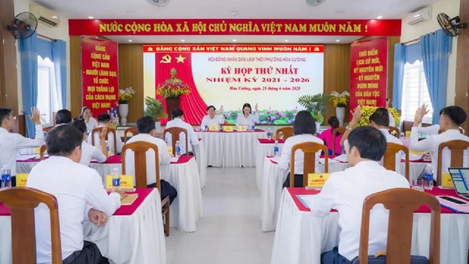 Các phường, xã mới đang vận hành thử nghiệm