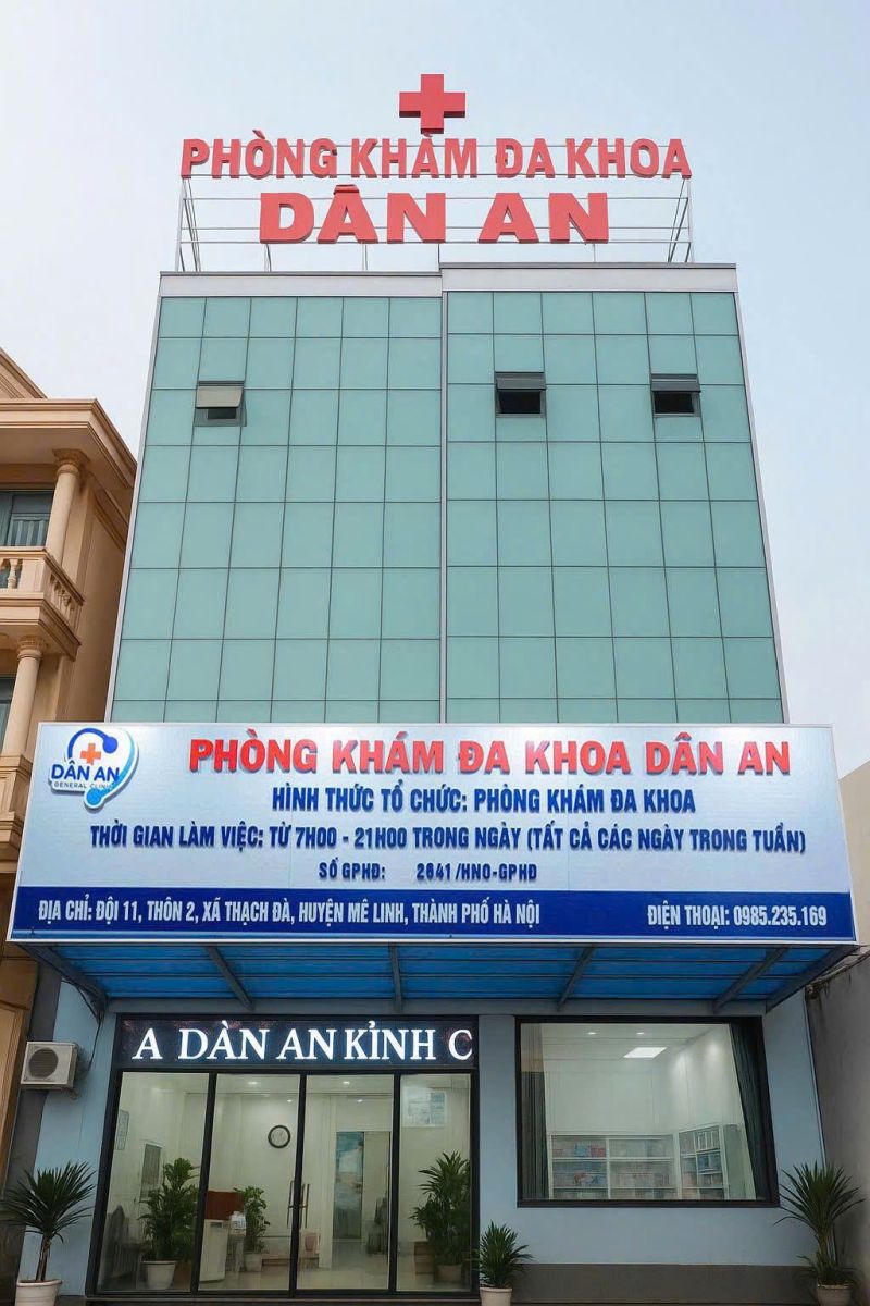 Phòng khám Đa khoa Dân An điểm đến của nhiều người